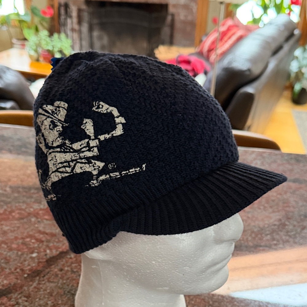 Notre Dame navy lifestyle visor knit